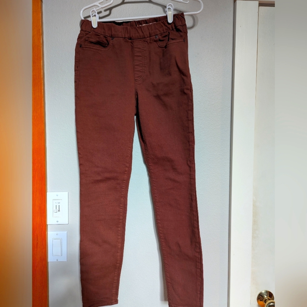 Lands End size 6 high rise skinny led